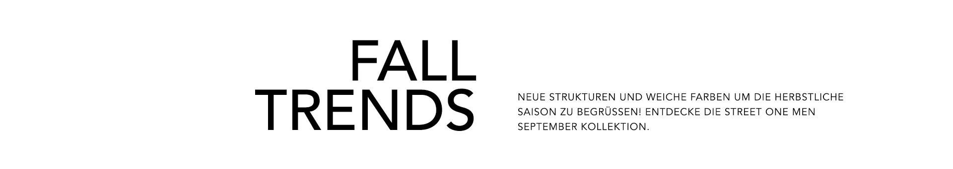 Fall Trends