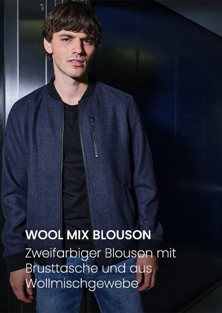 Wool Mix Blouson