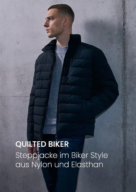 Quilted Biker