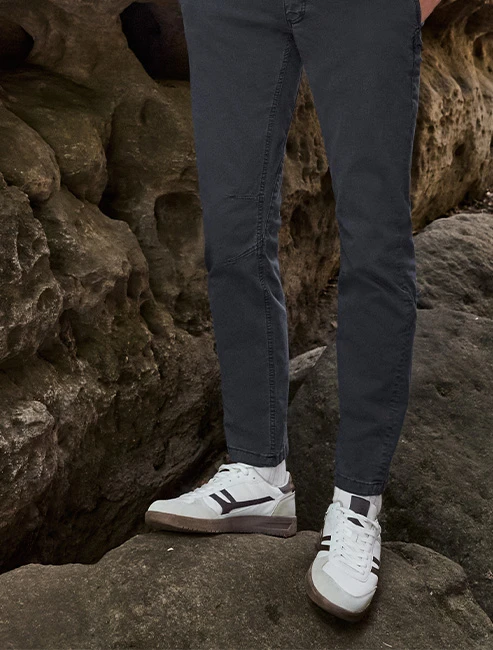 Washed casual Chino