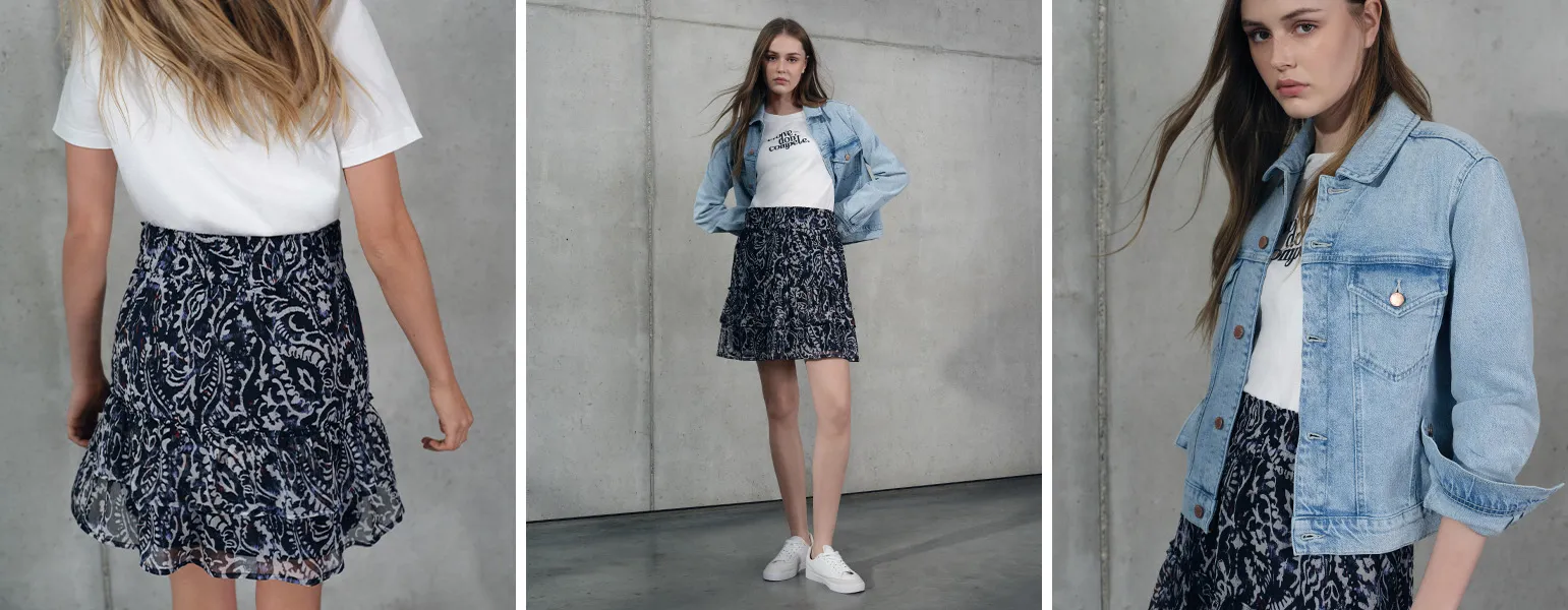 print skirt